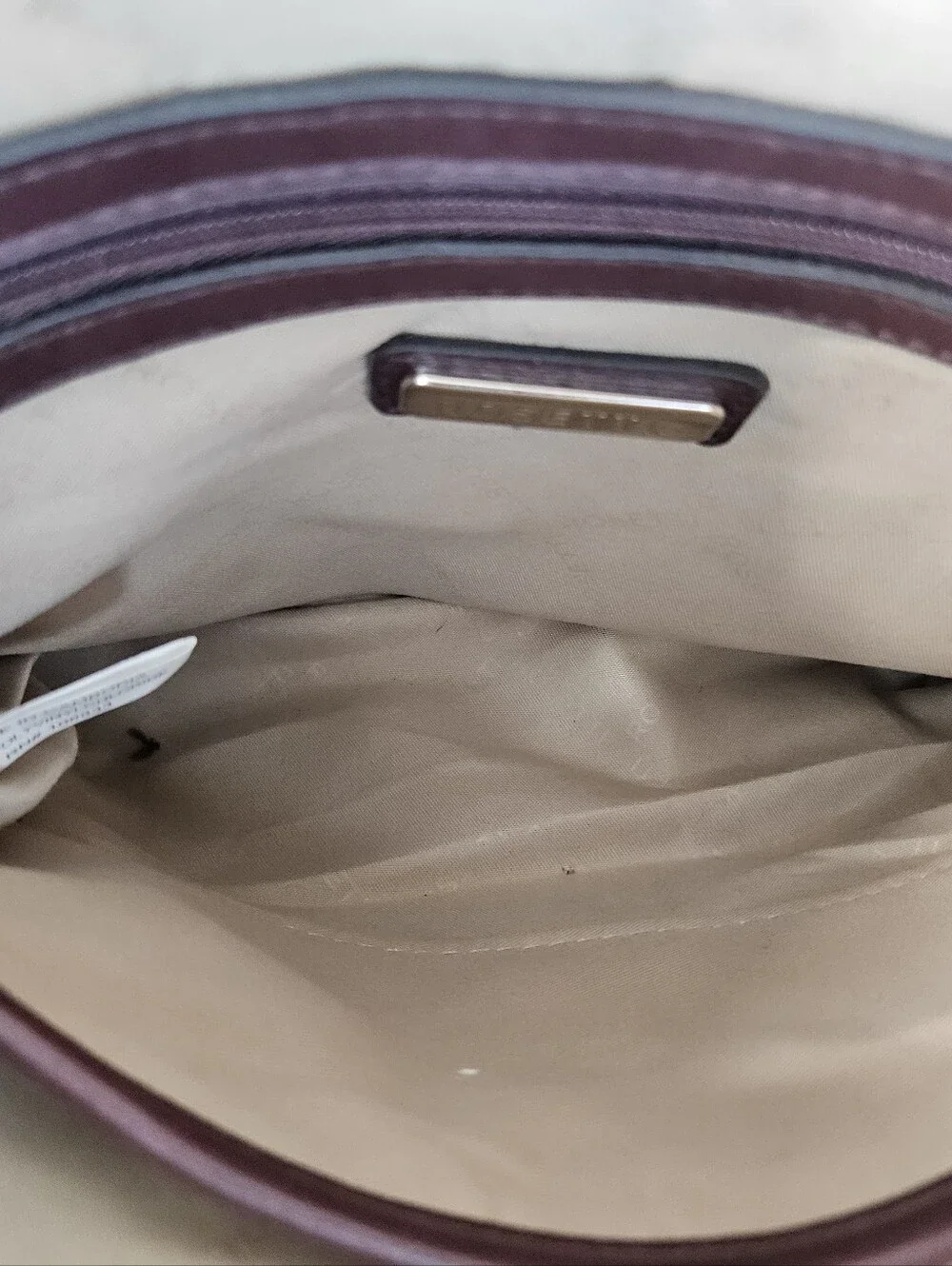 Rosetti Burgundy Crossbody Bag with Floral Embossing